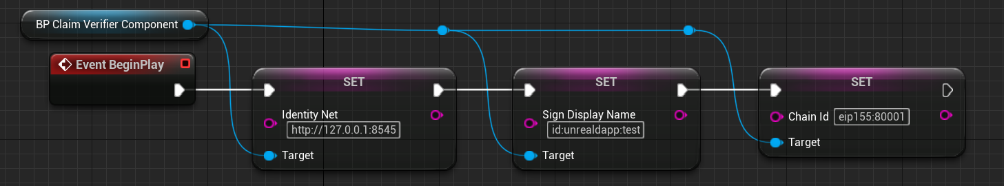 Set Verifier Component attributes